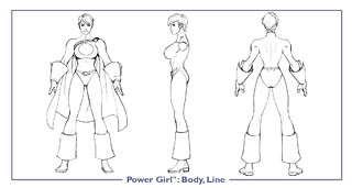Power Girl - Dc con icnchar powergirl body line Power Girl - Dc con icnchar powergirl body line