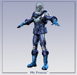 Rendu 3D de Mr Freeze Rendu 3D de Mr Freeze