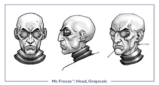 Arts conceptuels de Mr Freeze Arts conceptuels de Mr Freeze