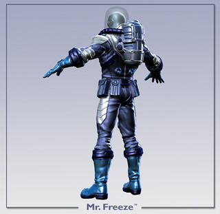Rendu 3D de Mr Freeze Rendu 3D de Mr Freeze