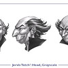 Jervis Tetch - Niveau de gris