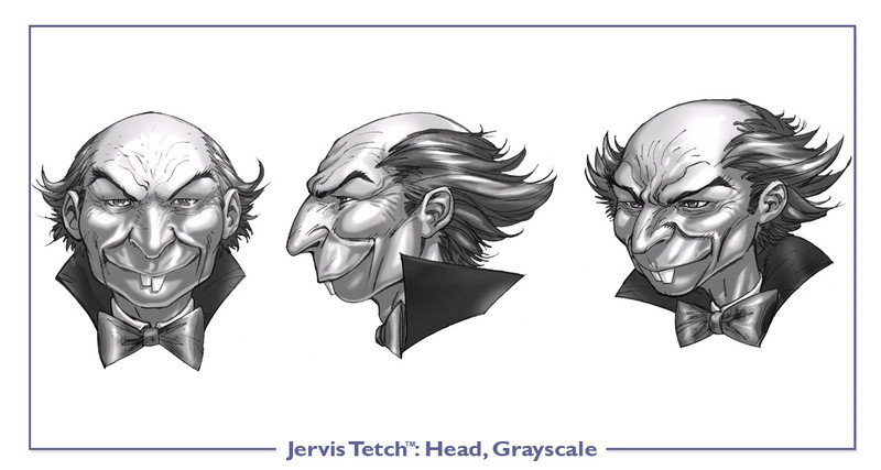 Jervis Tetch - Niveau de gris
