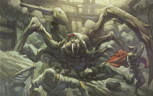 Illustration de la Giant Solifuge Illustration de la Giant Solifuge