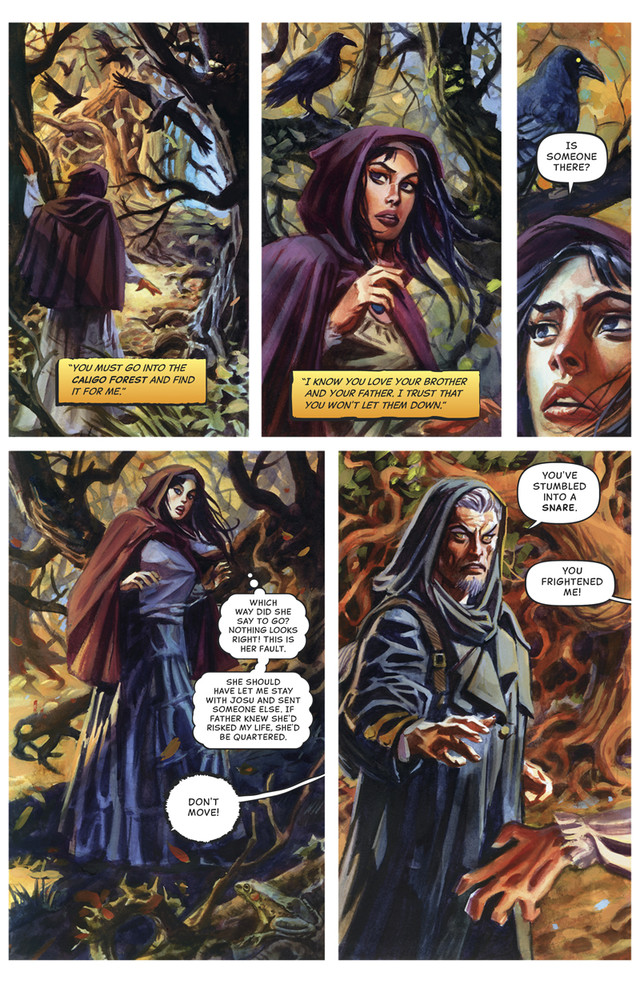 Bande dessinée The Raven's Eye - EN MTG Comic10 Pt1 FTF5