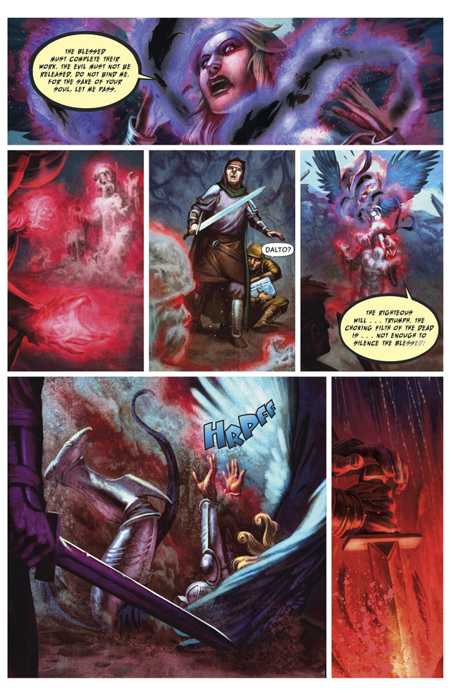 Bande dessinée The Raven's Eye - EN MTG Comic10 Pt2 FTF7