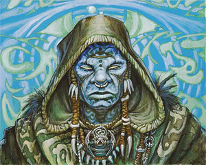Illustration du Merfolk Seer Illustration du Merfolk Seer