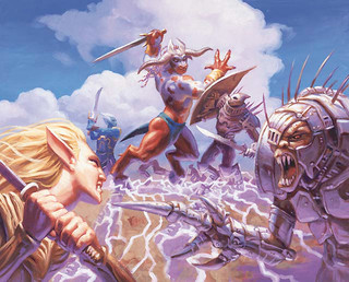 Illustration du Powerstone Minefield Illustration du Powerstone Minefield