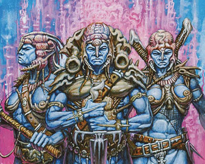 Illustration des Coral Fighters Illustration des Coral Fighters