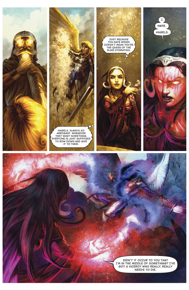 Bande dessinée The Raven's Eye - EN MTG Comic10 Pt2 FTF6