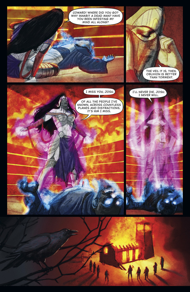 Bande dessinée The Raven's Eye - EN MTG Comic10 Pt3 FTF8