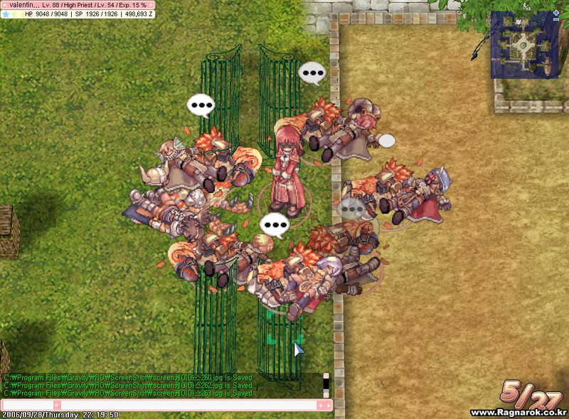 Capture de Ragnarok Online