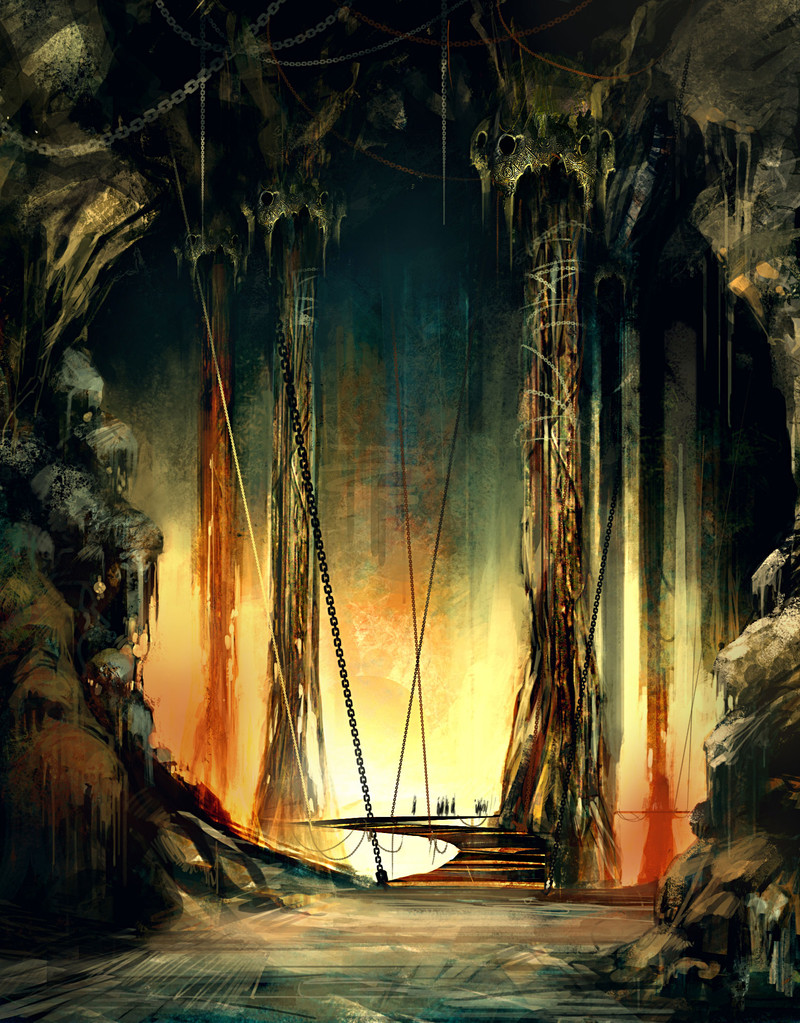 Image conceptuelle d'un donjon d'Eye of the North