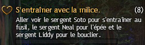 Guild Wars 2 - S'entrainer avec la milice