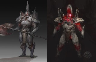 Concept art - Maître hache Concept art - Maître hache