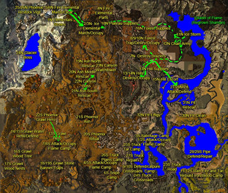 Liste des évènements de la région charr Liste des évènements de la région charr