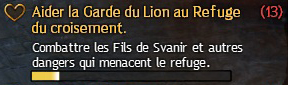 Guild Wars 2 - Aider la Garde du Lion au Refuge du croisement