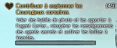 Contribuer à espionner les courageux corsaires