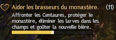 Aider les brasseurs du monastère