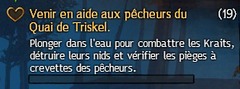 Venir en aide aux pêcheurs du Quai de Triskel