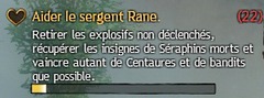 Aider le sergent Raine