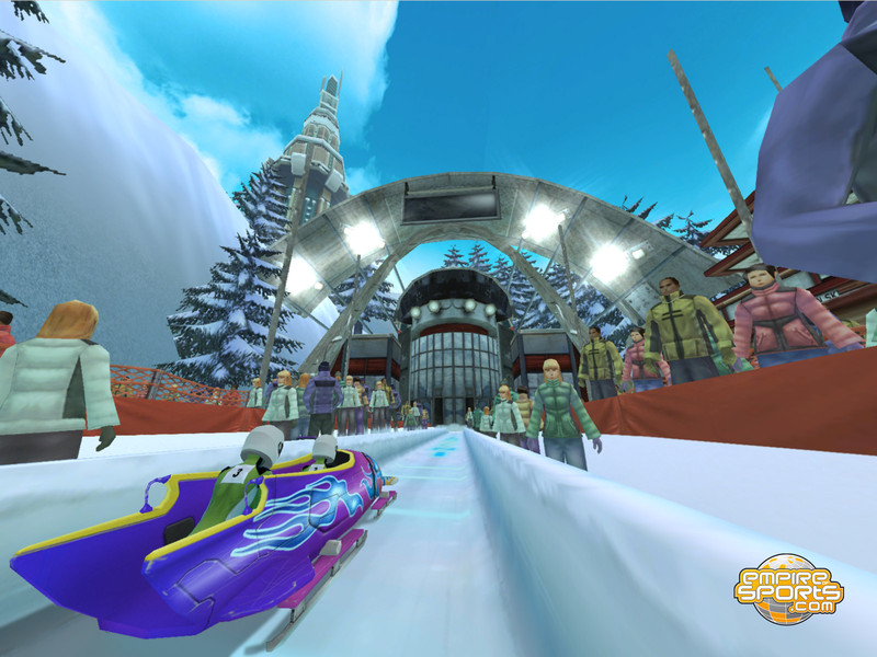 En bobsleigh