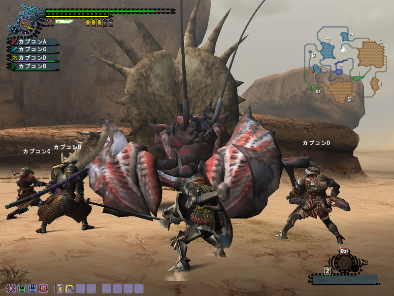 Capture de Monster Hunter Frontier Online