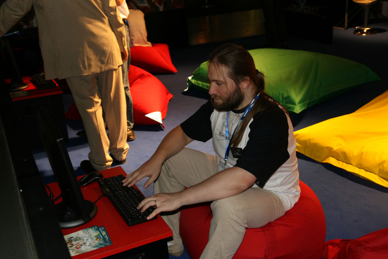 Stand d'Exalight lors du FJV 2007