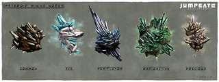 Différents types de minerais Différents types de minerais