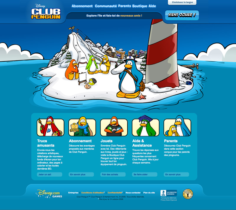 Interface francophone