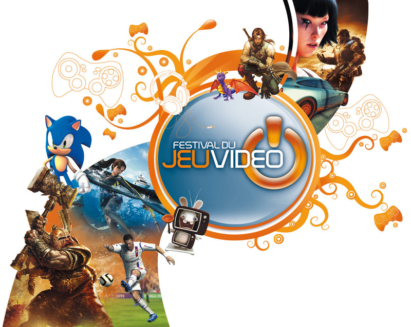 Affiche du Festival du Jeu Vid�o 2008