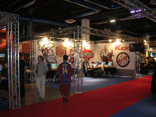 FJV 2007 - Installation du stand Gametribe FJV 2007 - Installation du stand Gametribe