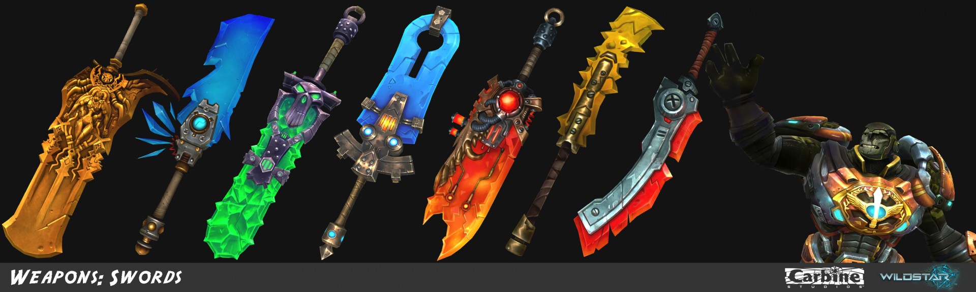Wildstar swords