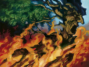 Illustration du Consuming Bonfire Illustration du Consuming Bonfire