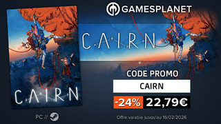 Code promo : Cairn à -24% sur Gamesplanet Code promo : Cairn à -24% sur Gamesplanet