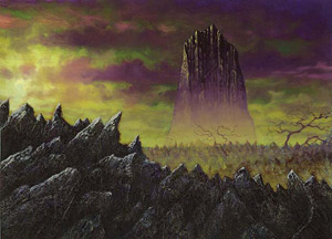 Illustration de la Madblind Mountain Illustration de la Madblind Mountain
