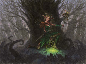 Illustration de la Devoted Druid Illustration de la Devoted Druid