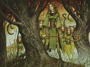 Illustration de la Drove of Elves Illustration de la Drove of Elves