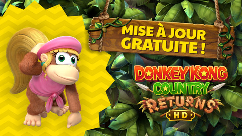 Donkey Kong Returns HD - Une (excellente) mise à jour gratuite pour Donkey Kong Country Returns HD
