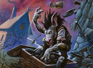 Illustration du Noggle Ransacker Illustration du Noggle Ransacker