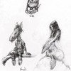 Croquis de cr�atures Eventide