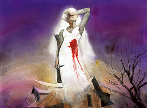 Illustration du Bloodied Ghost Illustration du Bloodied Ghost