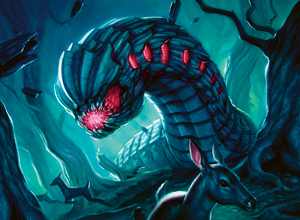 Illustration de la Duskdale Wurm Illustration de la Duskdale Wurm