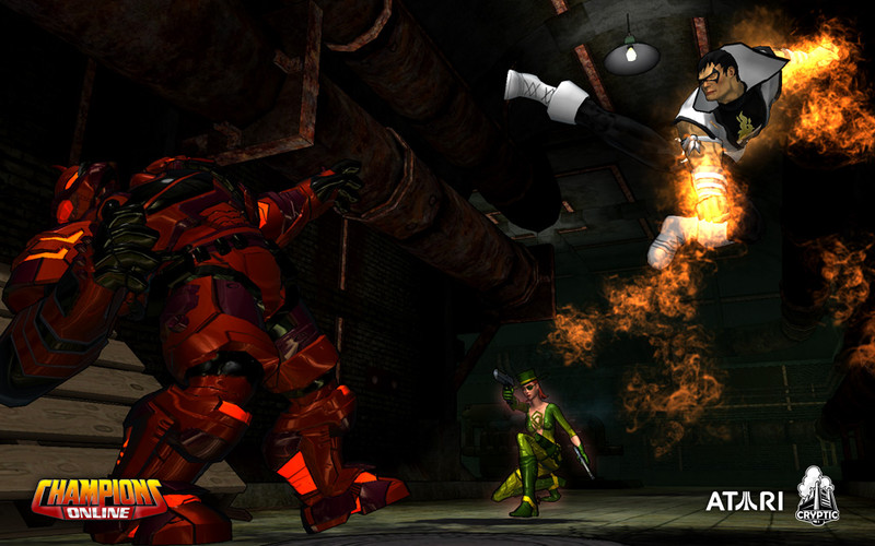 Capture de Champions Online