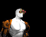 Robot Double Monocle
