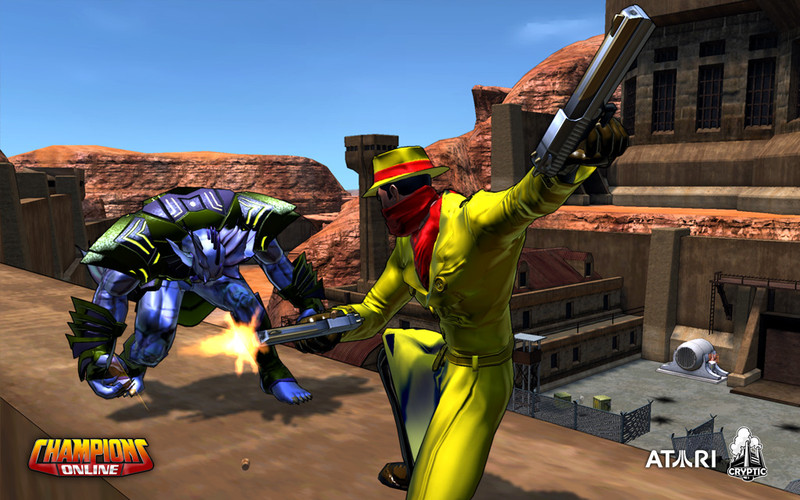 Capture de Champions Online