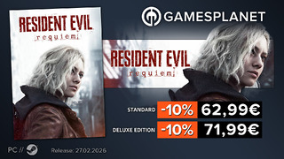 Promo Gamesplanet : Resident Evil Requiem à -10% Promo Gamesplanet : Resident Evil Requiem à -10%