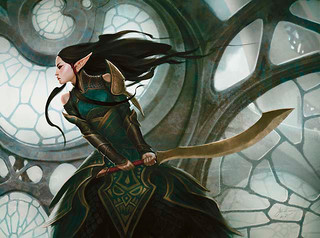 Illustration de la Naya Hushblade Illustration de la Naya Hushblade