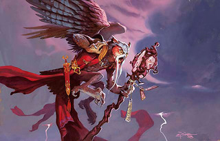 Illustration de l'Aven Mimeomancer Illustration de l'Aven Mimeomancer