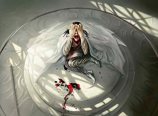 Illustration de la Thought Hemorrage Illustration de la Thought Hemorrage