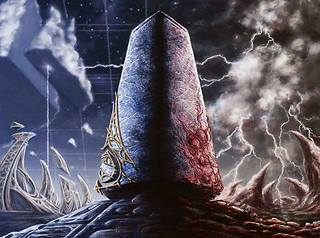 Illustration de la Mistvein Borderpost Illustration de la Mistvein Borderpost